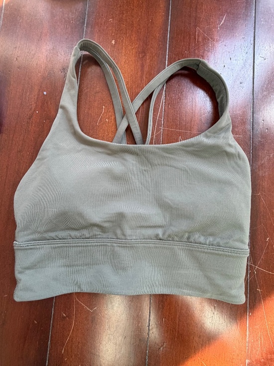 lululemon athletica Other - Lululemon Energy Bra Size 2 Color: Grey Eucalyptus